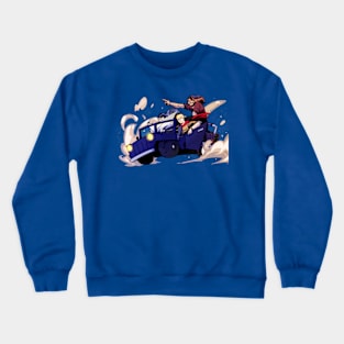 GodPunk RPG Road Trip Crewneck Sweatshirt